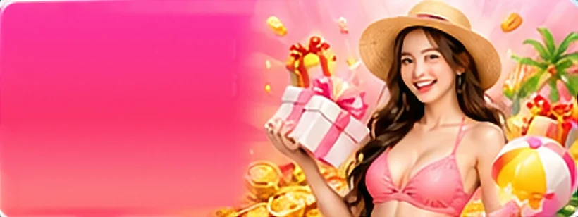 พรีเซนเตอร์ถือกล่องของขวัญกับเหรียญทอง